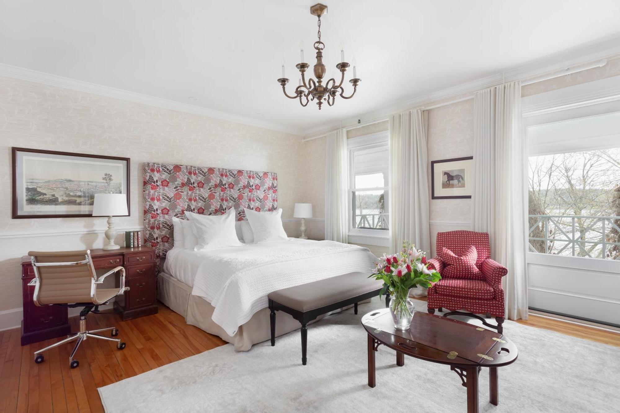 Manoir Hovey Otel North Hatley Dış mekan fotoğraf