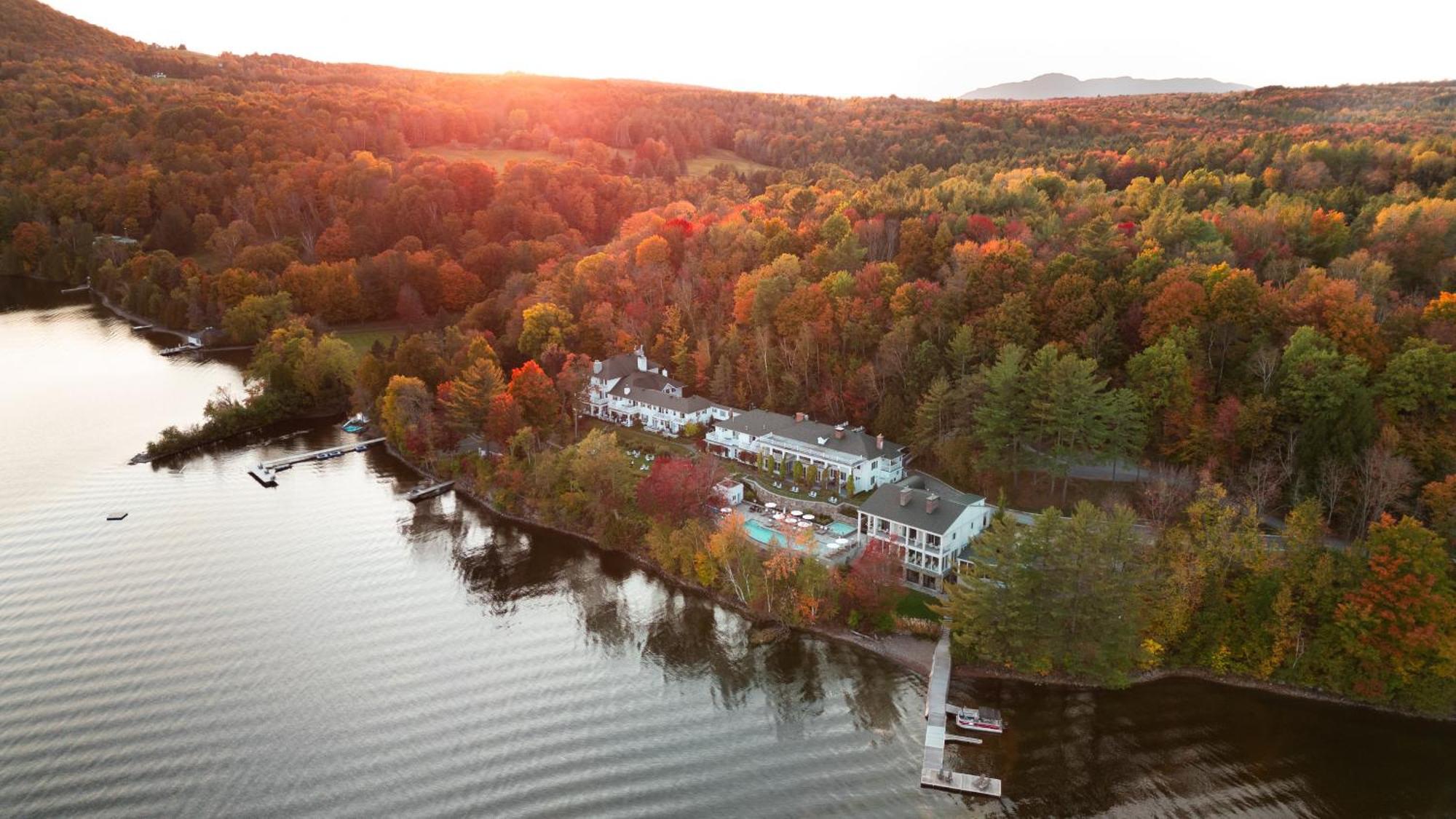 Manoir Hovey Otel North Hatley Dış mekan fotoğraf
