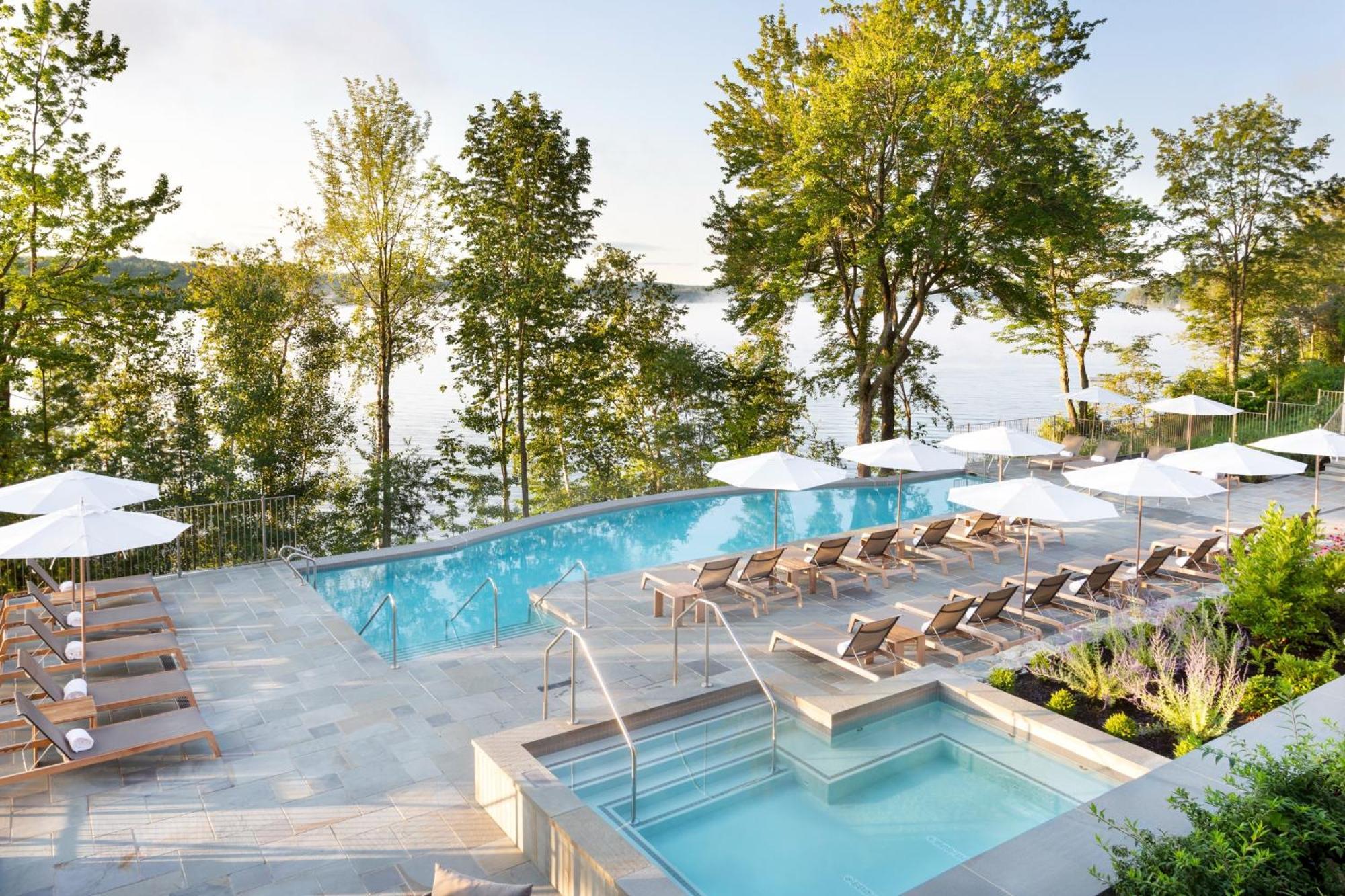 Manoir Hovey Otel North Hatley Dış mekan fotoğraf