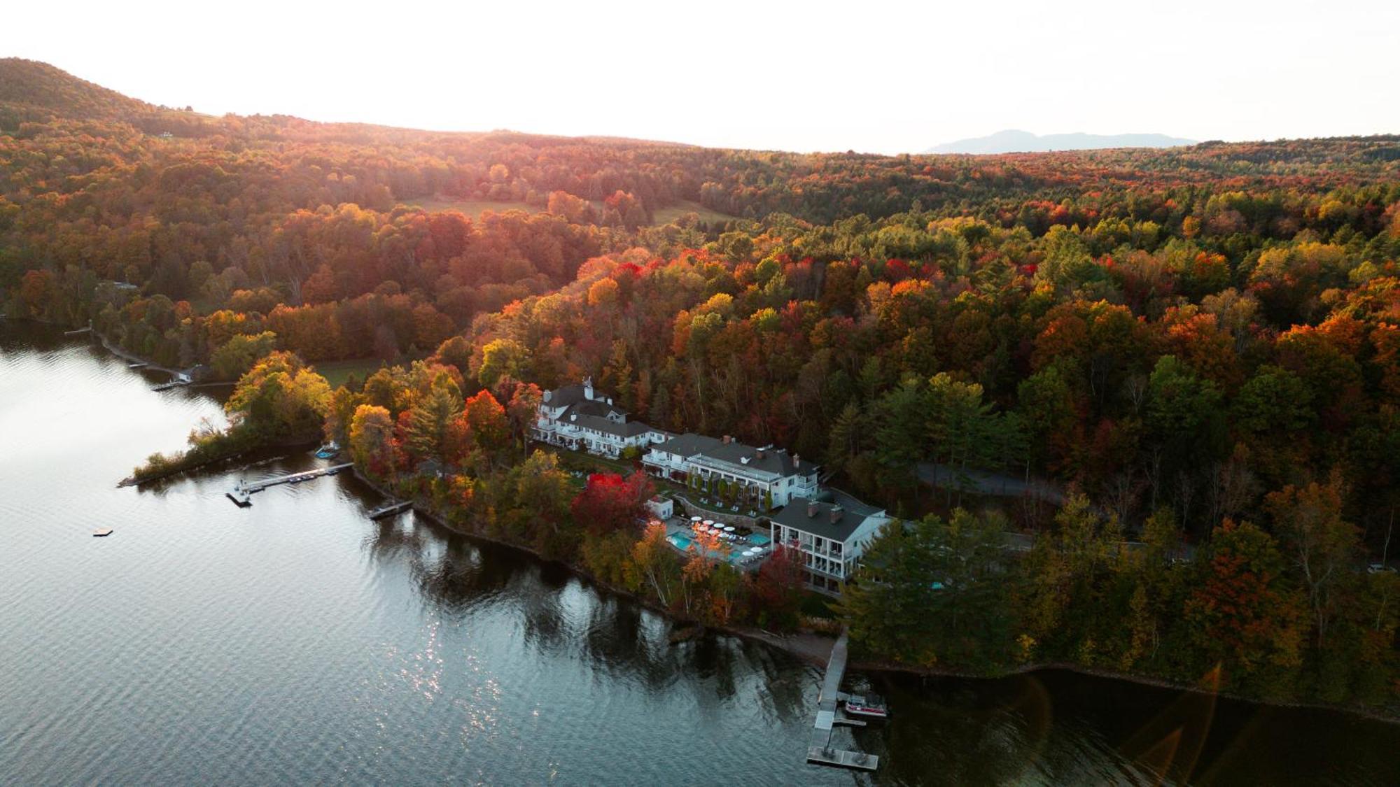 Manoir Hovey Otel North Hatley Dış mekan fotoğraf