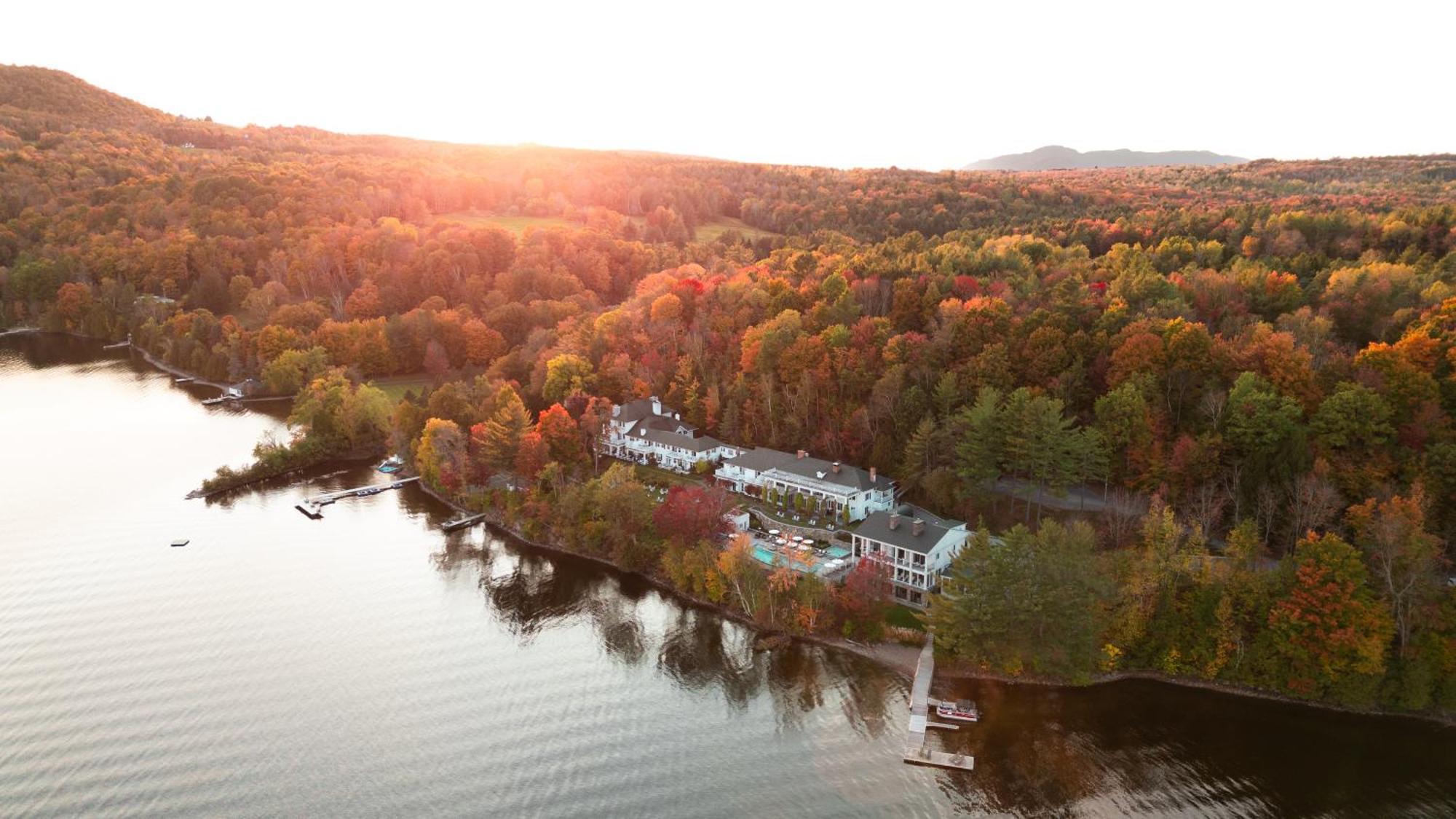 Manoir Hovey Otel North Hatley Dış mekan fotoğraf